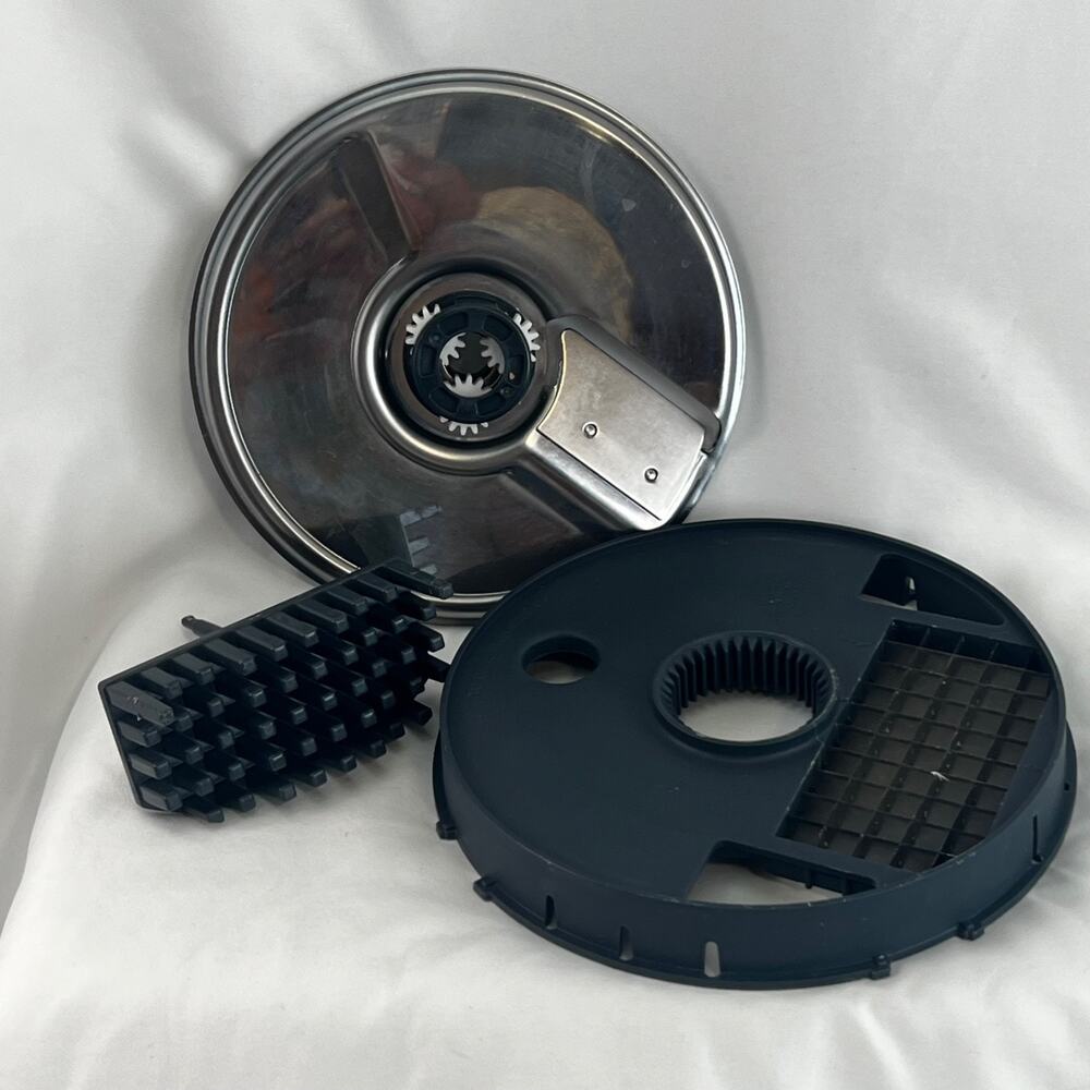 Cuisinart FP-13DD Dicing Disc FP-13DG Grid Food Processor Attachment Set
